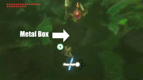 botw giant metal boxes in tree|BOTW fruit tree list.